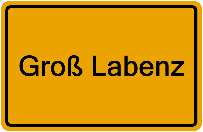 Handelsregisterauszug Groß Labenz